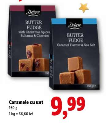 Caramele cu unt