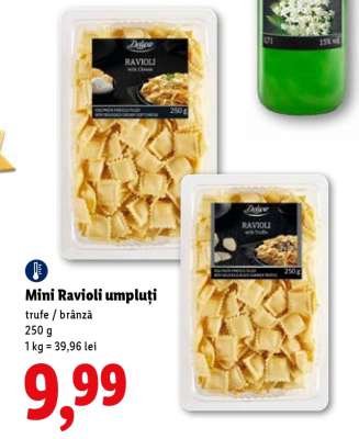 Mini Ravioli umpluți