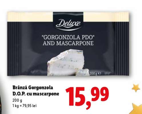 Brânză Gorgonzola D.O.P. cu mascarpone