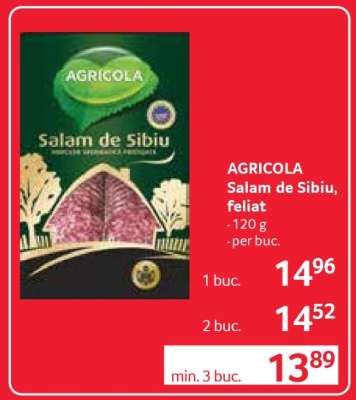 AGRICOLA Salam de Sibiu, feliat