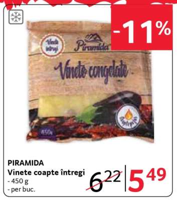 Piramida Vinete Coapte Întregi
