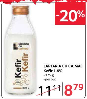 LĂPTĂRIA CU CAIMAC Kefir 1,6%
