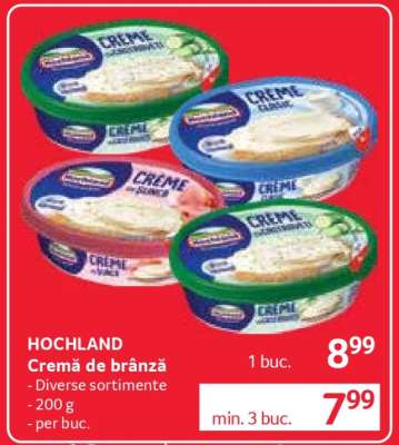 HOCHLAND Cremă de brânză