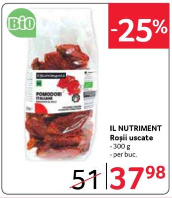 IL NUTRIMENT Roșii uscate