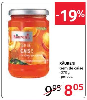 RÂURENI Gem de caise