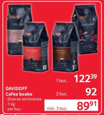 DAVIDOFF Cafea Boabe