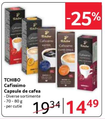 TCHIBO Cafissimo Capsule de cafea