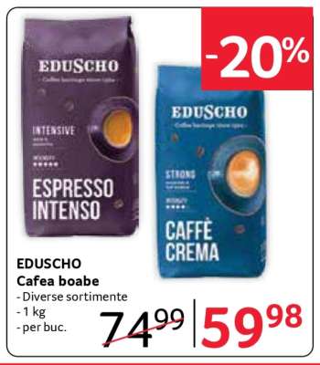 EDUSCHO Cafea boabe