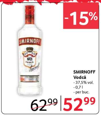 SMIRNOFF Vodcă