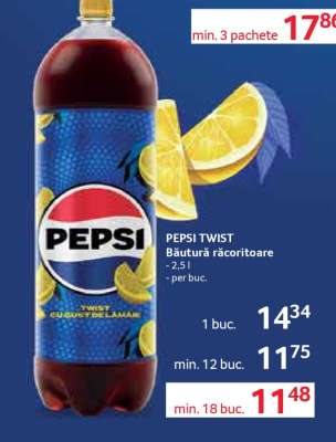 PEPSI TWIST Băutură răcoritoare