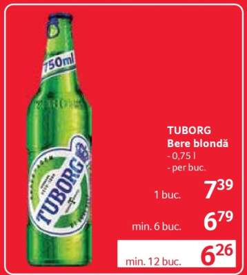 TUBORG Bere blondă