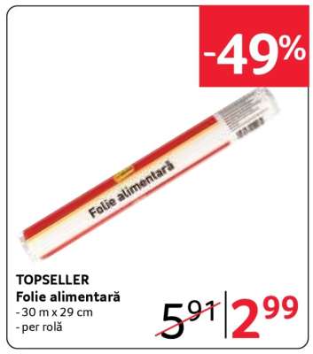 TOPSELLER Folie alimentară