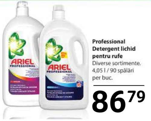 ARIEL Professional Detergent lichid pentru rufe