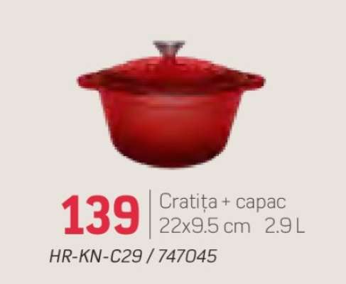 CRATIȚĂ + CAPAC