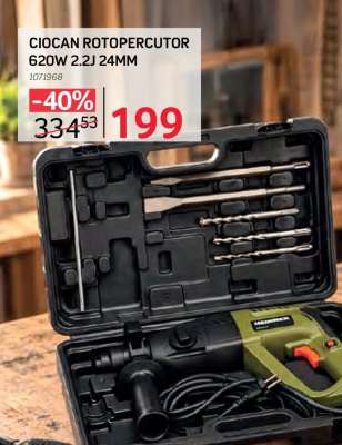 CIOCAN ROTOPERCUTOR 620W 2.2J 24MM