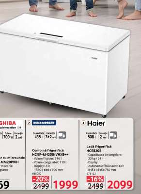 Ladă frigorifică Haier HCE520E