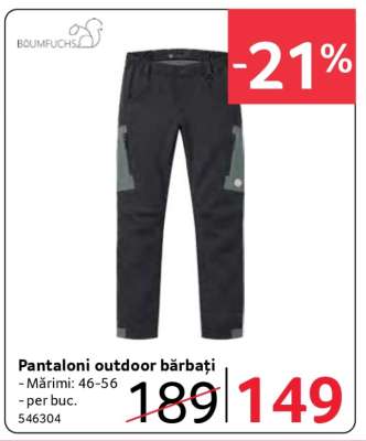 Pantaloni outdoor bărbați