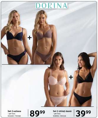 Set 2 sutiene