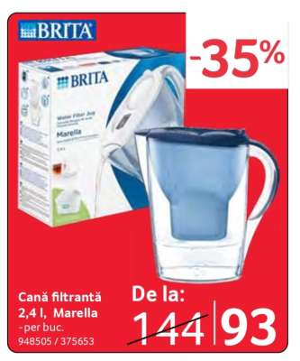 Cană filtrantă 2,4 l, Marella