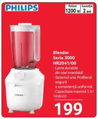 Blender Seria 3000 HR2041/00
