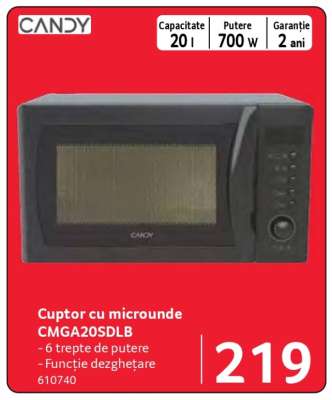 Cuptor cu microunde CMGA20SDLB