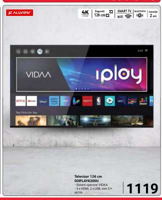 Televizor 126 cm 50iPLAY6200U