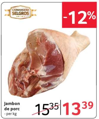Jambon de porc