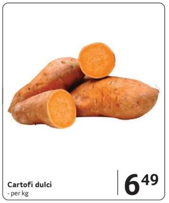 CARTOFI DULCI