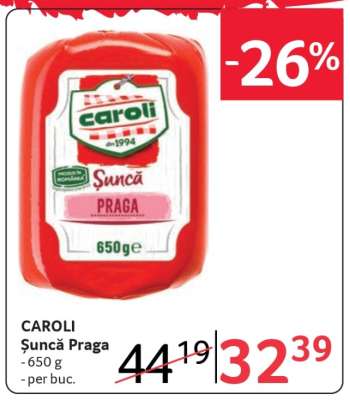 CAROLI Şuncă Praga
