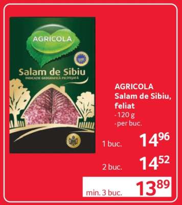 AGRICOLA Salam de Sibiu, feliat
