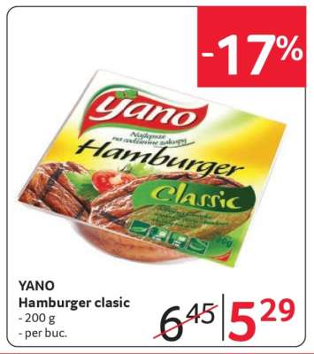 YANO Hamburger clasic