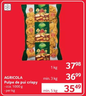 AGRICOLA Pulpe de pui crispy