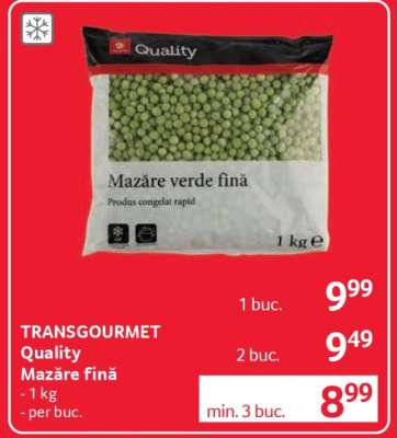 TRANSGOURMET Quality Mazăre fină