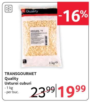 TRANSGOURMET Quality Usturoi cuburi