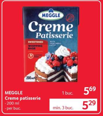 MEGGLE Creme patisserie
