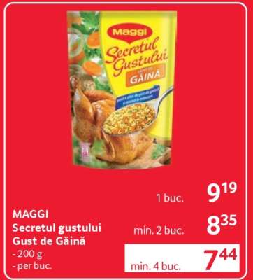 MAGGI Secretul gustului Gust de găină