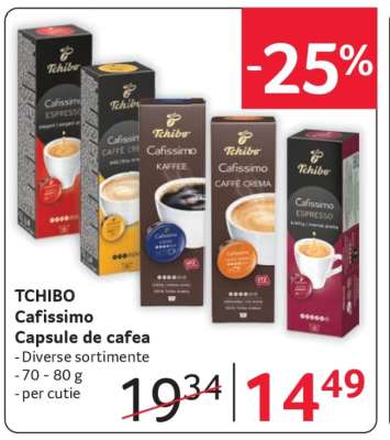 TCHIBO Cafissimo Capsule de cafea