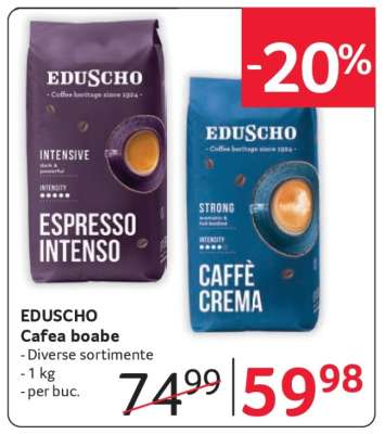 EDUSCHO Cafea boabe