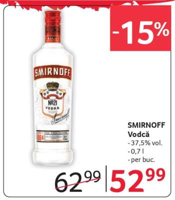 SMIRNOFF Vodcă