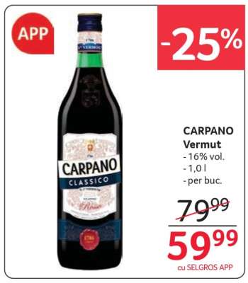 CARPANO Vermut