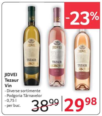 JIDVEI Tezaur Vin