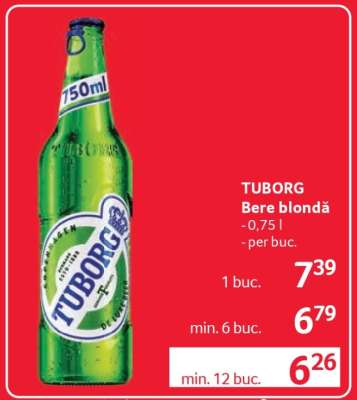 TUBORG Bere blondă