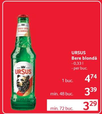 URSUS Bere blondă