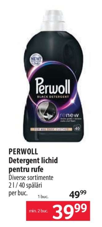 PERWOLL Detergent lichid pentru rufe