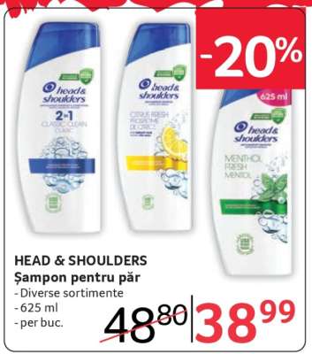 HEAD&SHOULDERS Șampon pentru păr