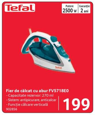 Fier de călcat cu abur FV5718E0