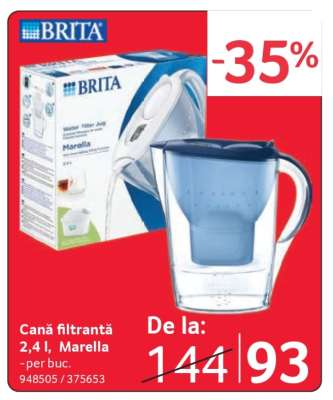 Cană filtrantă 2,4 l, Marella