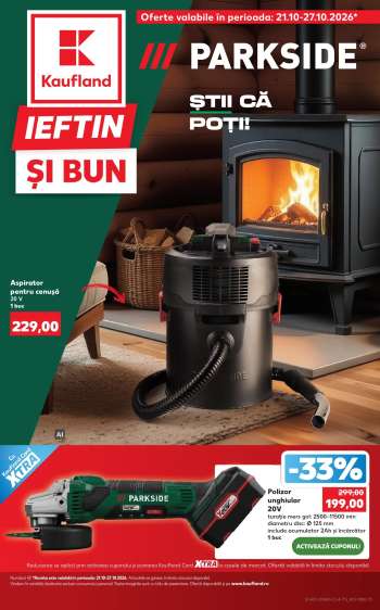 Cataloage Kaufland - 21.10.2026 - 27.10.2026.