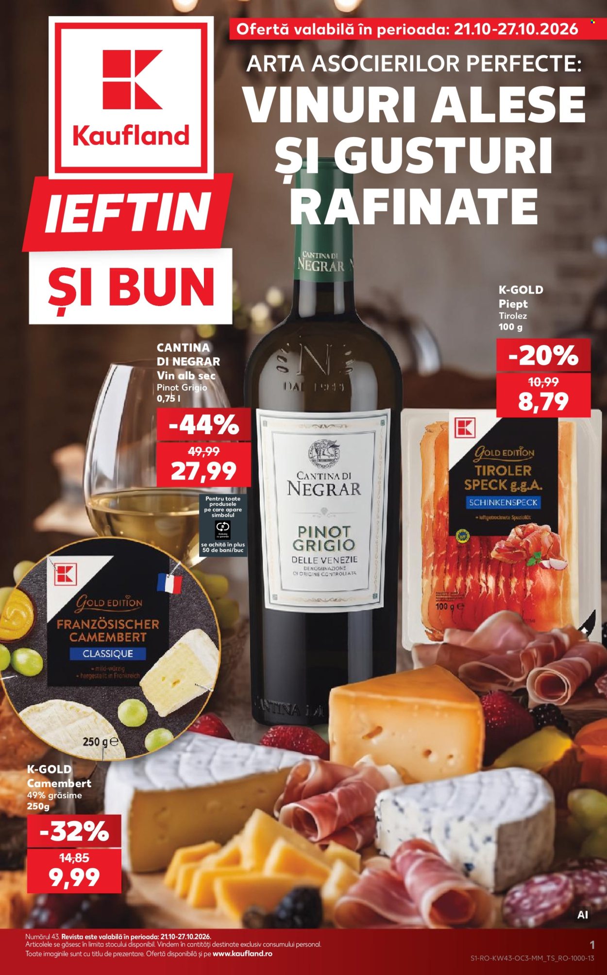 Catalog Kaufland - 21.10.2026 - 27.10.2026. Pagina 1