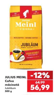 JULIUS MEINL Cafea măcinată Jubilaum 500 g